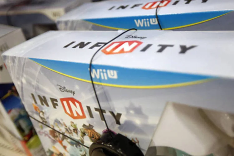 Jogo Infinity da Walt Disney à venda em uma loja da Target em Torrance, Califórnia (Patrick T. Fallon/Bloomberg)