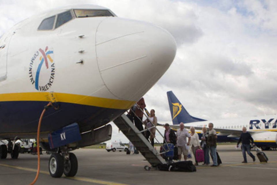 Aeroporto reduz tarifas para Ryanair em troca de mais voos