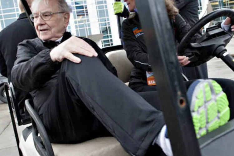 
	Warren Buffett: a carta de Buffett foi divulgada juntamente com o balan&ccedil;o do quarto trimestre de 2014 da Berkshire
 (Daniel Acker/Bloomberg)