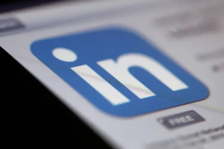 
	LinkedIn: incluir palavras-chave no seu perfil &eacute; essencial para ser encontrado na rede
 (Tim Boyle/Bloomberg/Bloomberg)