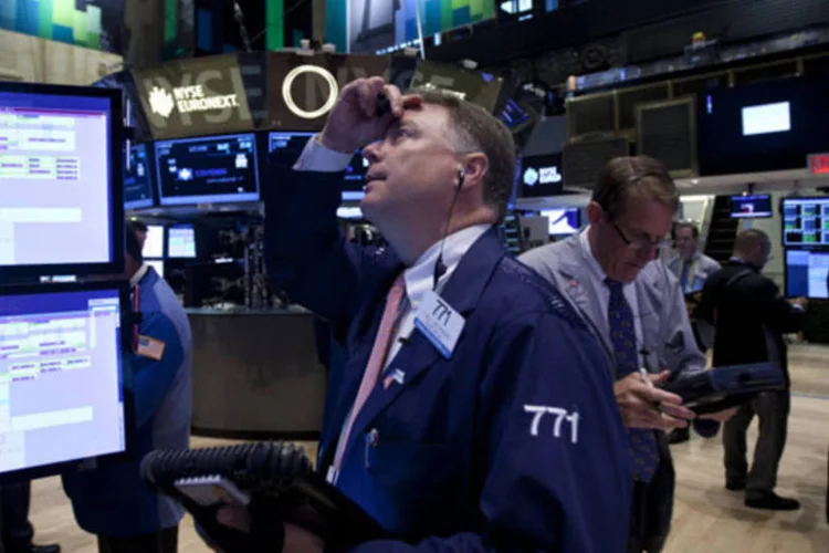 
	Bolsa brasileira acumula perdas de mais de 5% em setembro. A boa not&iacute;cia &eacute; que o mercado n&atilde;o espera um tombo muito maior
 (Jin Lee/Bloomberg)