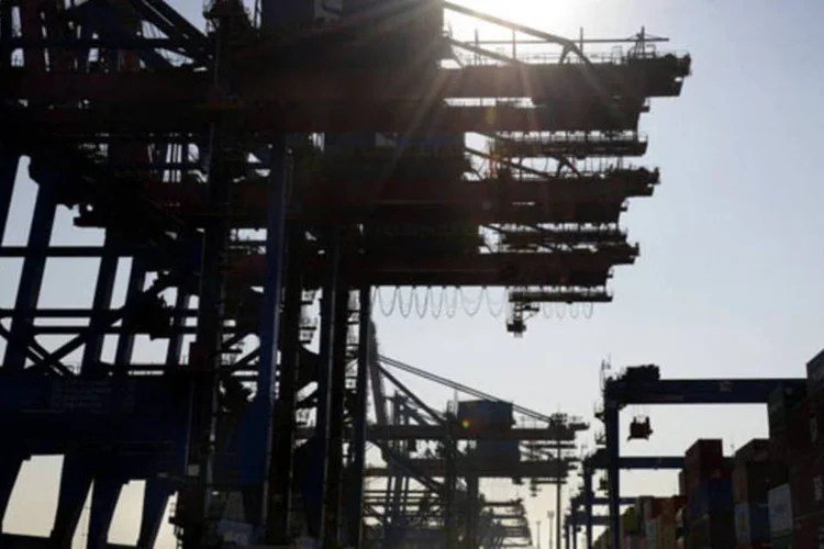Porto de Santos: sócios do grupo Libra doaram R$ 1 milhão em 2014 para uma conta que Temer abriu para receber doações eleitorais (Paulo Fridman/Bloomberg)