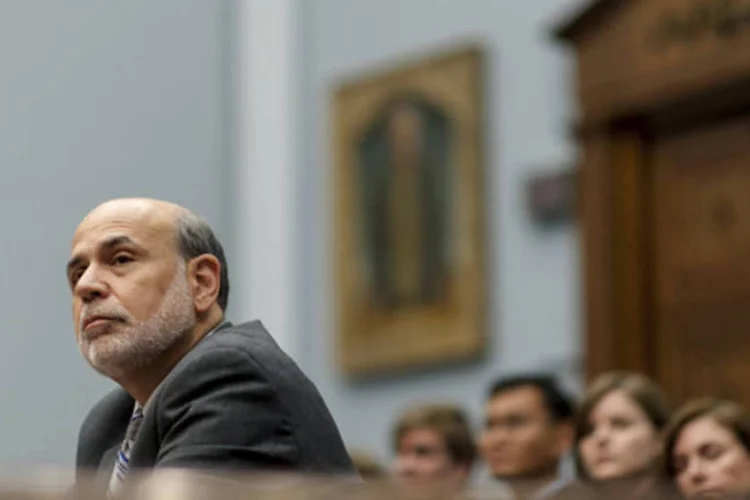 
	&quot;Bernanke foi um personagem central na determina&ccedil;&atilde;o do governo sobre como lidar com as dificuldades fiscais da AIG, em 2008. Decidir contrariamente (ao pedido de depoimento de Bernanke) iria privar o tribunal de evid&ecirc;ncias relevantes na busca dos fatos e resolu&ccedil;&atilde;o desse caso&quot;, diz juiz
 (Pete Marovich/Bloomberg)