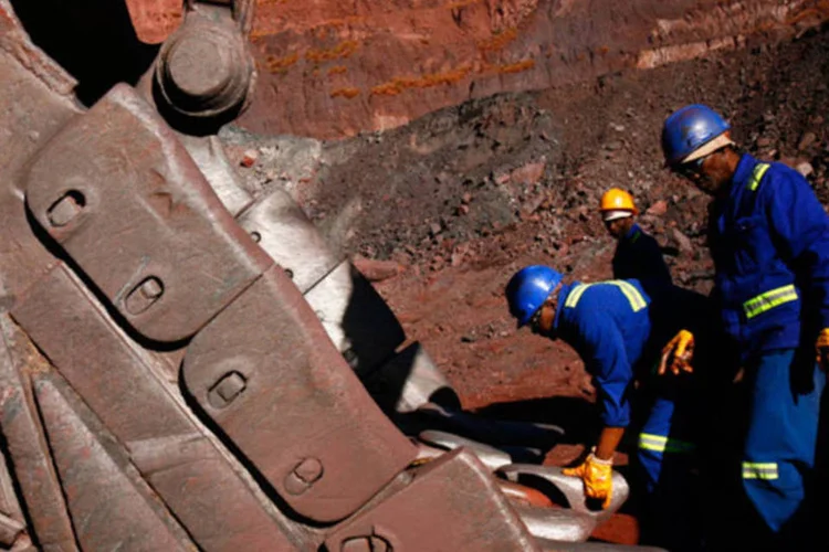 Mina da Anglo American: crescimento nas vendas da Anglo pode sinalizar um aumento das vendas de fertilizantes fosfatados neste ano
 (Nadine Hutton/Bloomberg)