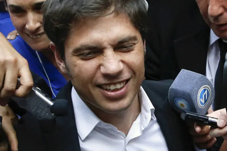 Axel Kicillof: "A Argentina quer negociar, a Argentina está disposta a negociar em condições justas", ressaltou o ministro (Shannon Stapleton/Reuters)