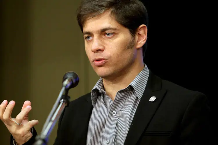 
	Axel Kicillof, ministro da Economia da Argentina: &ldquo;N&atilde;o temos que ir de joelhos pedir dinheiro para manter os pagamentos&rdquo;
 (Diego Levy/Bloomberg)