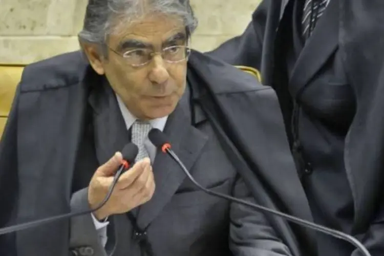 O presidente do STF, ministro Carlos Ayres Britto  (José Cruz/Agência Brasil)