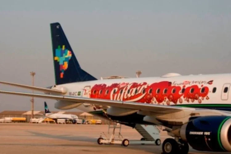 Das 15 aeronaves que receberão a marca Nestlé, quatro já podem ser vistas voando em diversas rotas da Azul