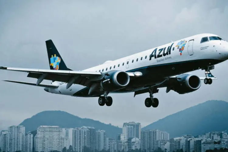 
	Azul Linhas A&eacute;reas: servindo 105 destinos no Brasil, mais do que o dobro das l&iacute;deres TAM e Gol, a empresa entende que j&aacute; est&aacute; perto do limite para a expans&atilde;o do n&uacute;mero de destinos nacionais
 (Divulgação)