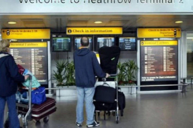 O aeroporto de Heathrow, em Londers, seria um dos afetados pela greve (AFP/Alessandro Abonizzio/AFP)