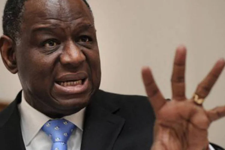 Babatunde Osotimehin, diretor-executivo do Fundo de População das Nações Unidas, afirmou que a chegada dos 7 bilhões constitui um desafio, uma oportunidade e um chamado à ação
 (Carl Court/AFP)