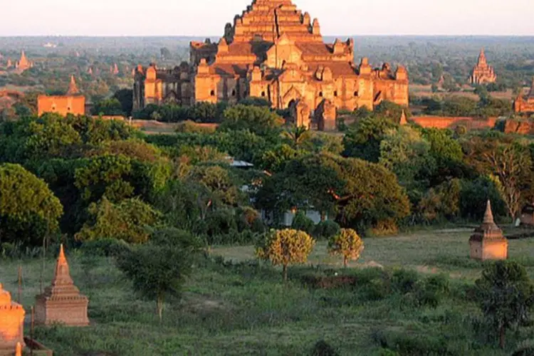 
	A cidade antiga de Bagan, em Mianmar: lista &eacute; organizada pela Unesco
 (Wikimedia Commons)