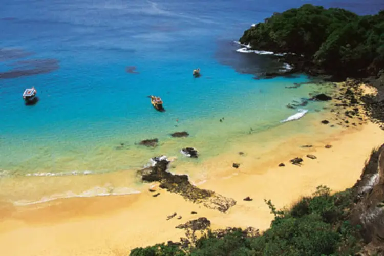 
	Ba&iacute;a do Sancho, Fernando de Noronha: praia est&aacute; em primeiro lugar na lista das melhores praias do mundo
 (Felipe Goifman / Viagem e Turismo)