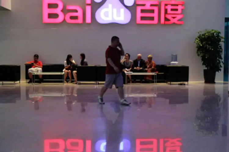 
	Sede do Baidu em Pequim, na China: conhecido internamente como projeto &quot;Baidu Eye&quot;, os &oacute;culos est&atilde;o sendo testados apenas dentro da empresa
 (REUTERS)