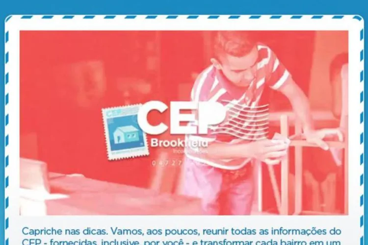 Projeto não pretende ser um guia de bairros, e sim mostrar que a Brookfield conhece as áreas onde atua (Reprodução)