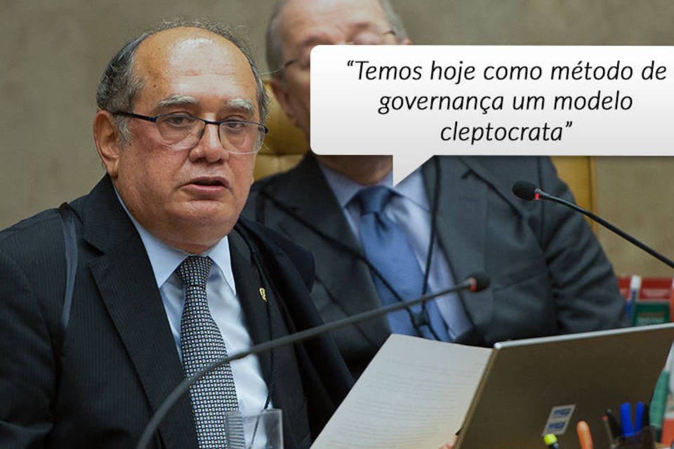 As alfinetadas de Gilmar Mendes em Dilma e no PT