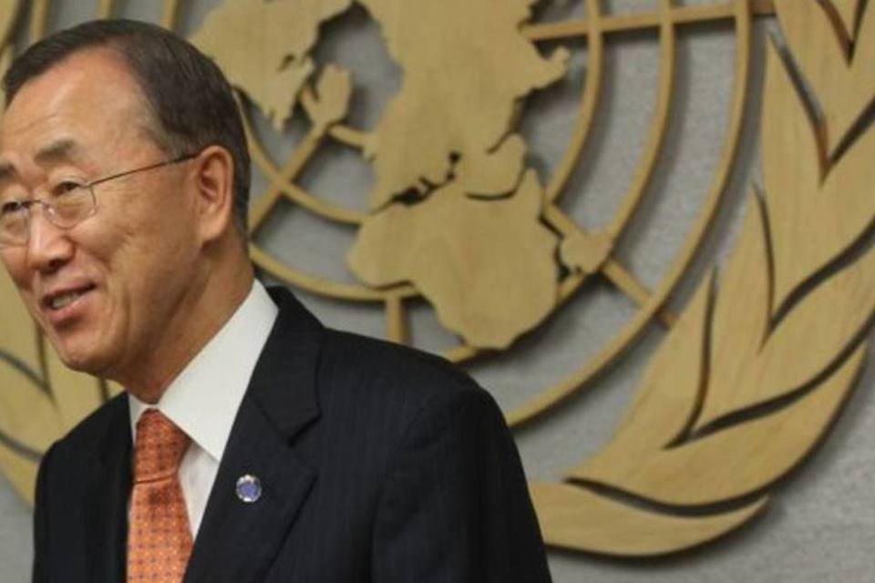 Ban Ki-moon estimula israelenses e palestinos a avançar em diálogo de paz