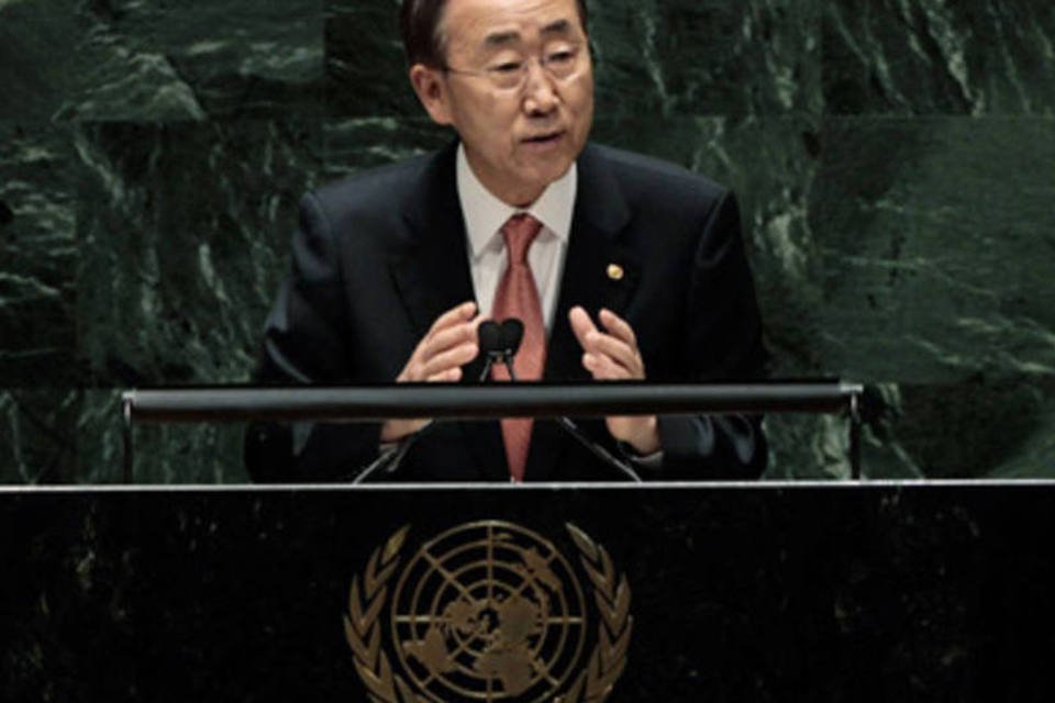 O secretário-geral das Nações Unidas, Ban Ki-moon (Getty Images)