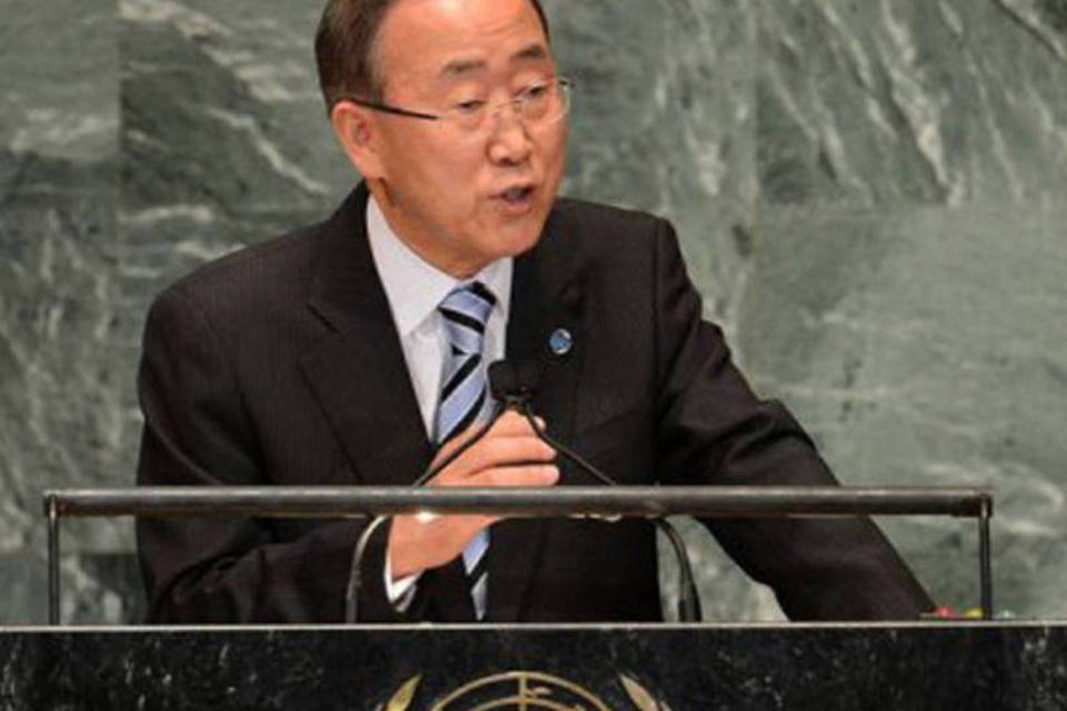 "Calamidade na Síria é ameaça para a paz mundial ", diz Ban