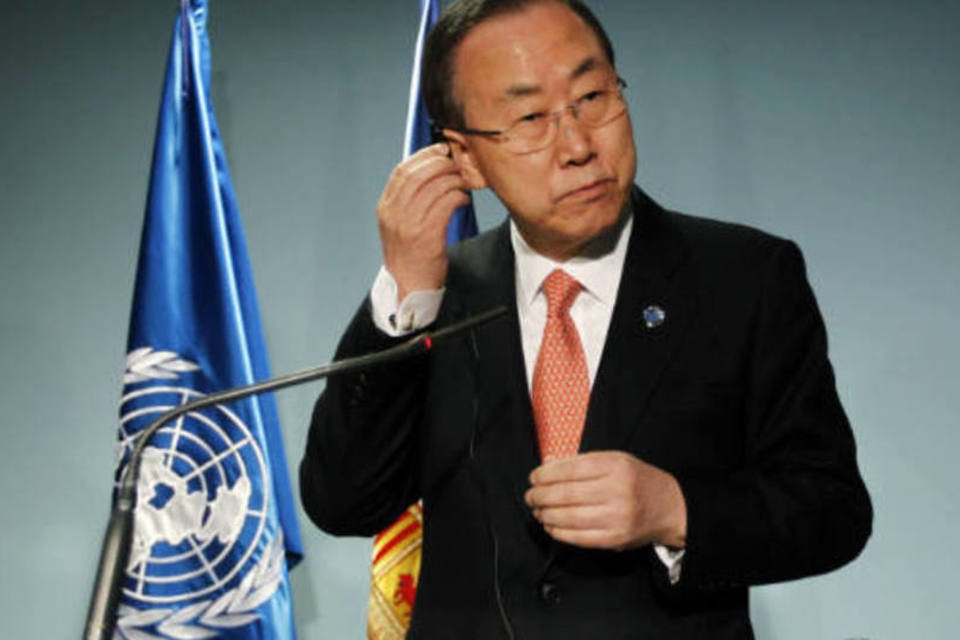 Síria rejeita missão da ONU proposta por Ban Ki-moon