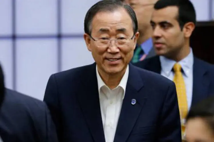 Ban Ki-moon: "Todos os líderes da China compartilharam a minha visão de que a situação é muito grave" (©AFP / Kim Kyung-Hoon)