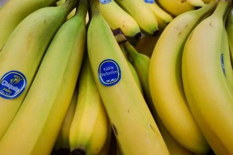 Bananas da marca Chiquita à venda em Washington: empresa deve ser comprada pelo preço de US$ 611 milhões (Paul J. Richards/AFP)