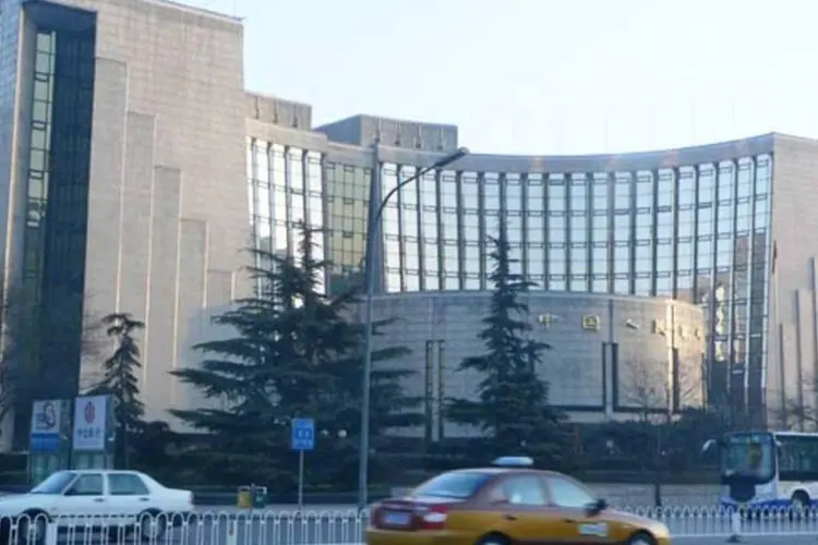 
	Banco Central da China, em Pequim: crescimento da China desacelerou fortemente em 2014, a 7,4%
 (Wikimedia Commons)