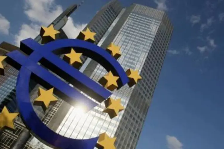 Sede do Banco Central Europeu: PIB da zona do euro avançou 1,9 por cento (.)