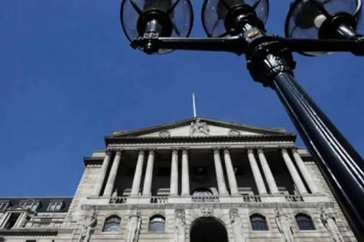 O BC da Inglaterra manteve a taxa básica de juros em 0,5% (Carl Court/AFP)