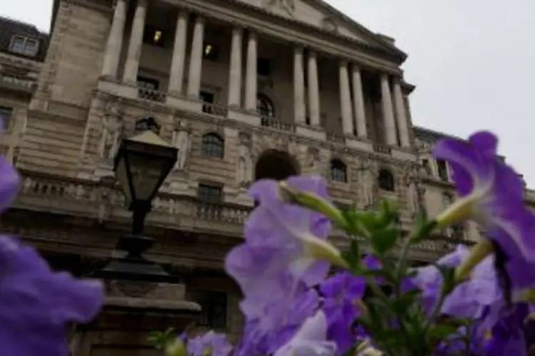 Banco da Inglaterra: crescimento em 2015 será de 2,9%, estima o banco (Andrew Cowie/AFP)