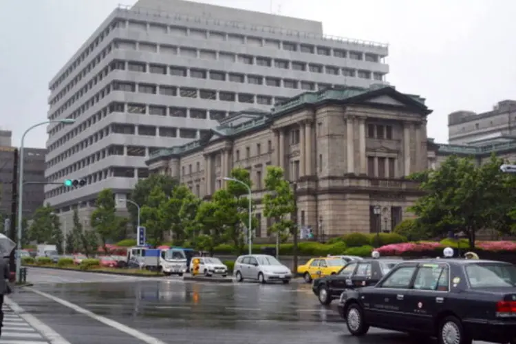 Banco do Japão: como esperado, o banco central decidiu manter sua meta para a taxa de juros de curto prazo em -0,1 por cento (AFP/Getty Images/Getty Images)