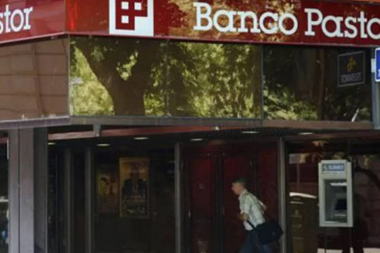 O banco espanhol Pastor está entre os cinco reprovados no país (Pierre-Philippe Marcou/AFP)