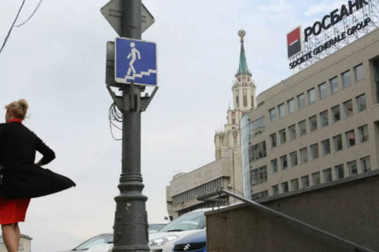 
	Banco franc&ecirc;s Soci&eacute;t&eacute; G&eacute;n&eacute;rale: bancos na Fran&ccedil;a est&atilde;o se reorganizando para obterem crescimento em um ambiente de juros baixos
 (Andrey Rudakov/Bloomberg)