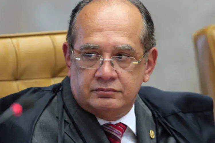 Ministro Gilmar Mendes durante sessão plenária do Supremo Tribunal Federal (STF) (Carlos Humberto/SCO/STF)