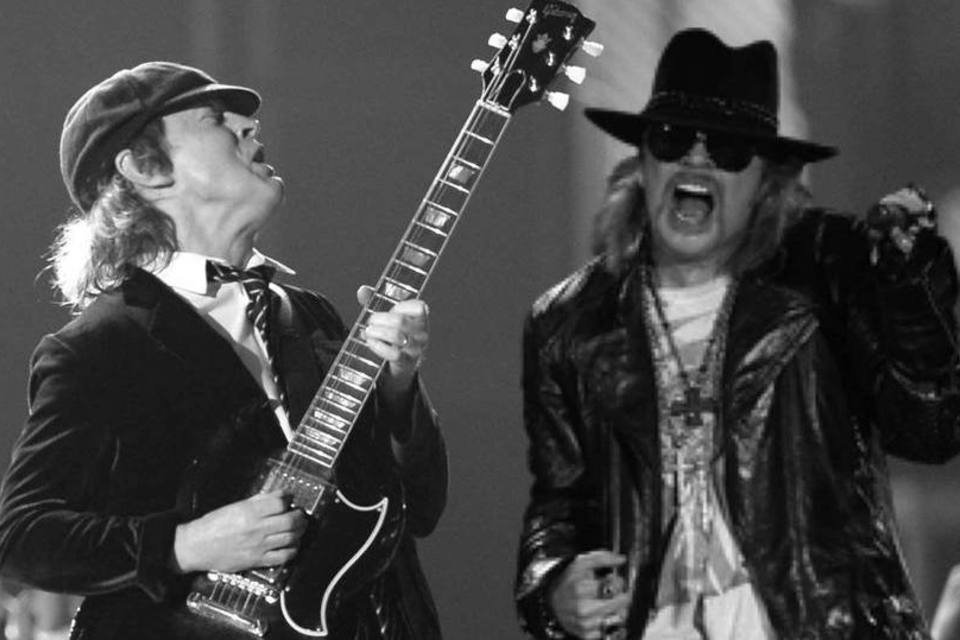 AC/DC inicia turnê europeia em Lisboa com voz de Axl Rose