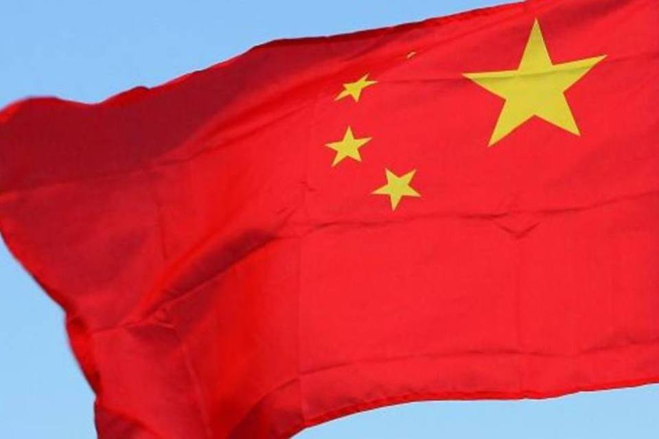 Chineses reclamam de posição de bandeira nas Olimpíadas