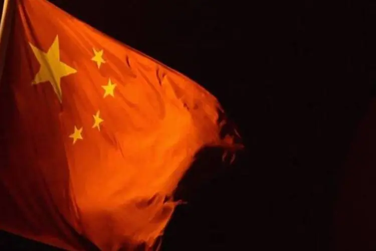 Bandeira: a desaceleração da atividade manufatureira da China também afeta os metais (Feng Li/Getty Images)