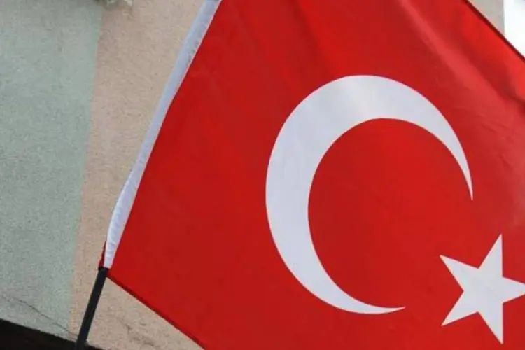 
	Bandeira da Turquia: em janeiro de 2013, as vendas brasileiras &agrave; Turquia tiveram crescimento de 83,9% em rela&ccedil;&atilde;o ao mesmo m&ecirc;s do ano passado, somando US$ 82,77 milh&otilde;es.
 (Getty Images)