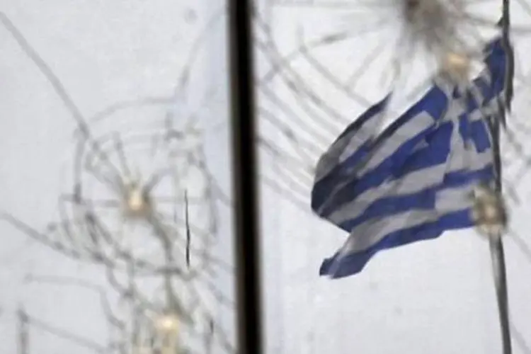 Andreas Schimtz, chefe do grupo de lobby alemão BdB, diz que Grécia não é capaz de pagar sua dívida (Louisa Gouliamaki/AFP)