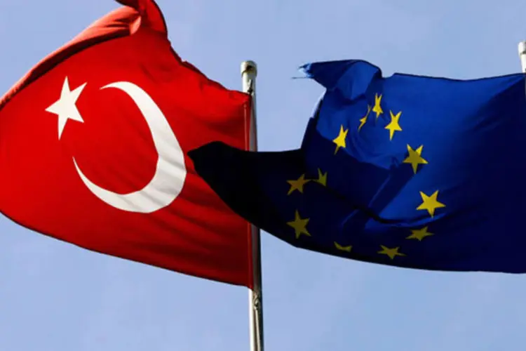 Turquia e UE: "No futuro, devemos cooperar mais com a UE diante de grandes desafios" (Friedemann Vogel/Getty Images)