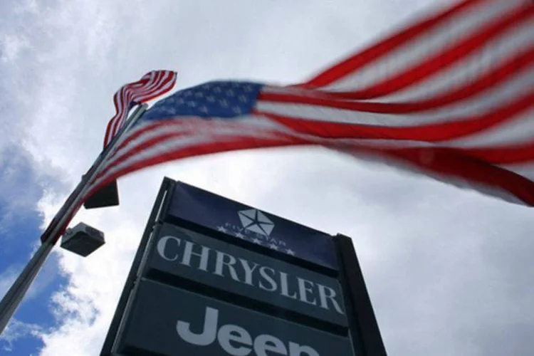 
	Marchionne disse que ainda n&atilde;o pensou no futuro nome do grupo ao ser questionado se seria Fiat ou Chrysler
 (©afp.com / Joe Raedle)