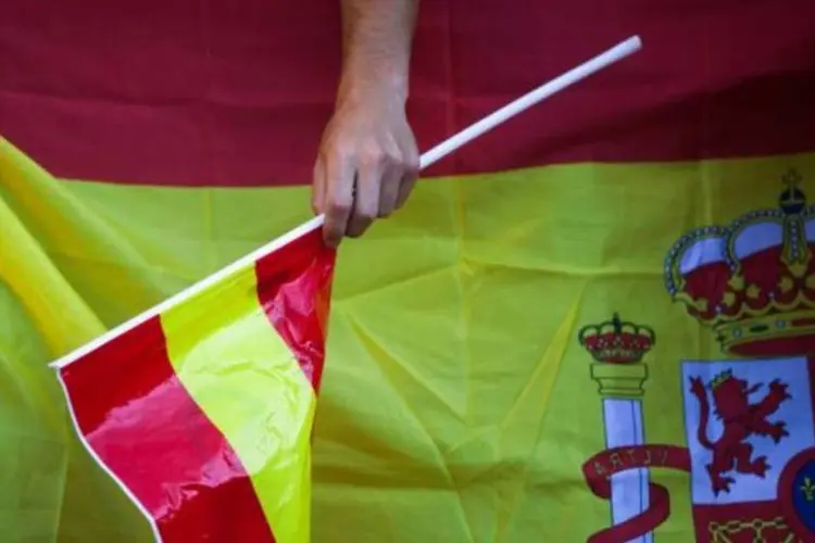 
	Bandeiras espanholas: o espanhol &eacute;, al&eacute;m disso, a segunda l&iacute;ngua mais utilizada nas duas principais redes sociais do mundo
 (Susana Vera)