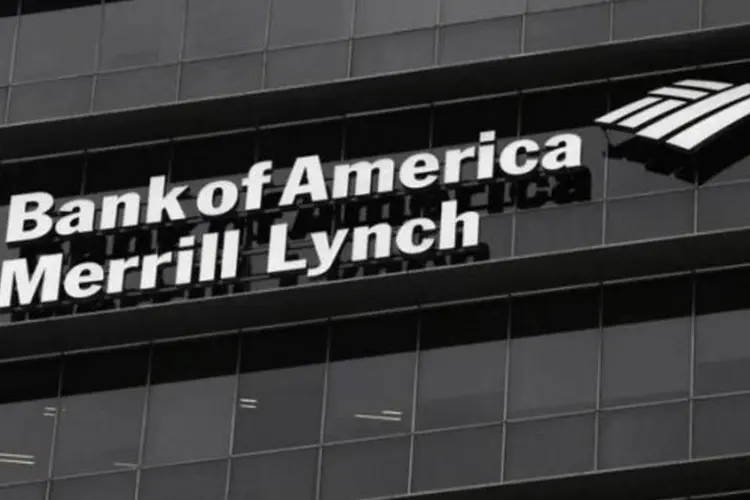 
	Fachada do Bank of America: resultado do banco foi impulsionado por uma menor provis&atilde;o para empr&eacute;stimos &quot;podres&quot;
 (Tim Chong/Reuters)