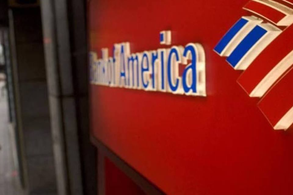 Bank of America tem perda trimestral de US$ 70 milhões