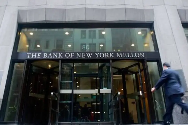 Os ativos sob custódia do BNY Mellon totalizaram US$ 1,26 trilhão no quarto trimestre, um aumento de 7,5% em relação ao mesmo período de 2010 (Mario Tama/Getty Images)