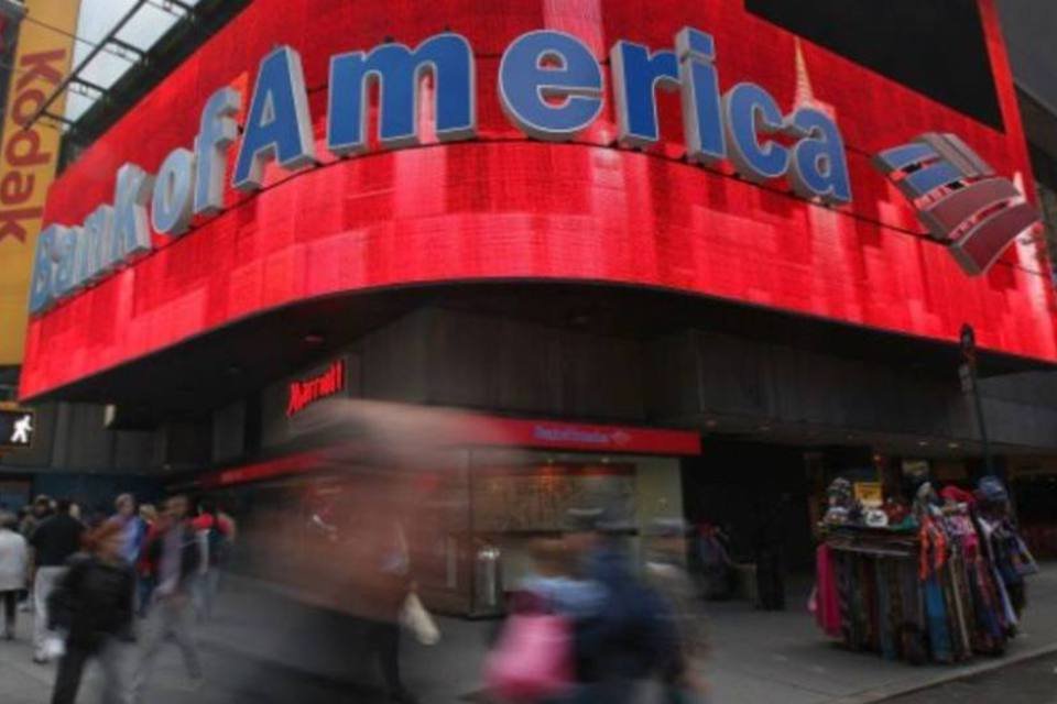 Lucro do Bank of America cai para US$653 mi no 1º tri