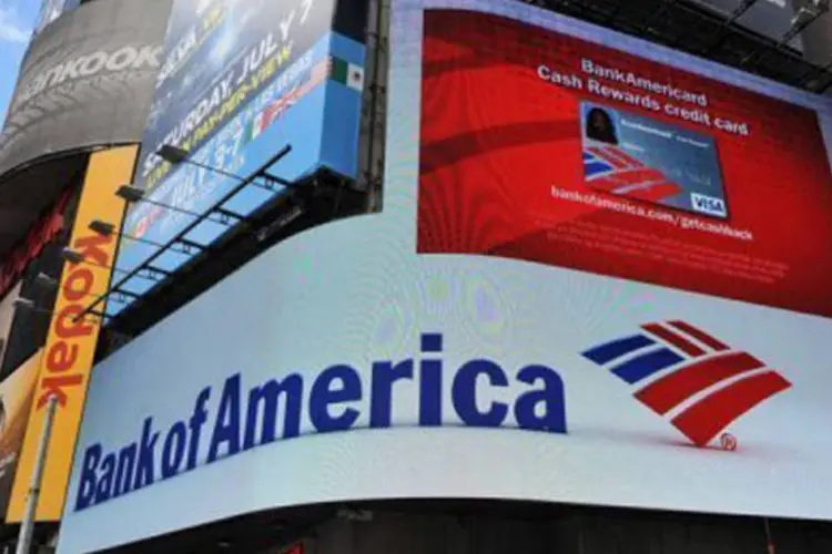 A ação foi motivada por uma fraude hipotecária: o Bank of America e o Countrywide são acusados de ter colocado em prática um esquema concessão de empréstimos (©AFP/File / Stan Honda)