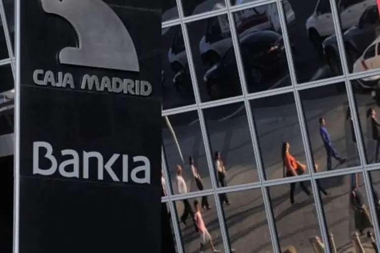 
	Bankia: o resgate do Bankia precipitou uma ajuda financeira europeia de at&eacute; 100 bilh&otilde;es de euros ao conjunto dos bancos espanh&oacute;is
 (Denis Doyle/Getty Images)