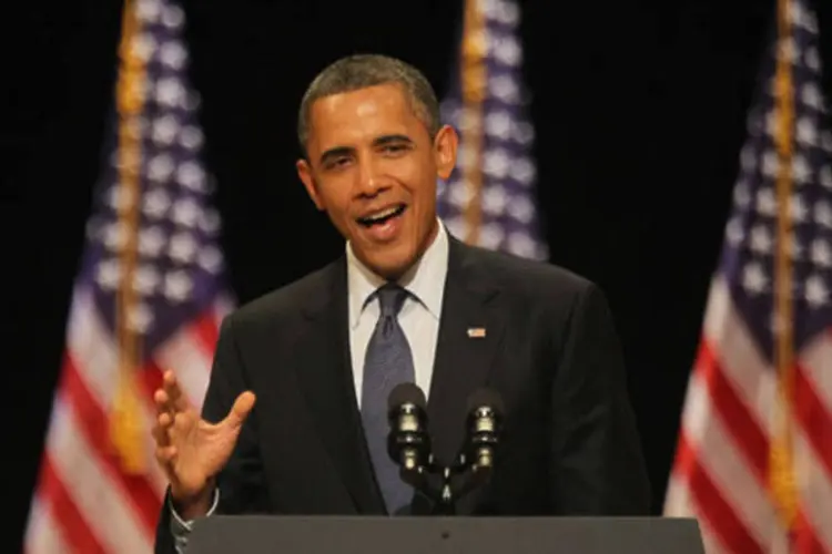 Obama: "Estou comprometido a trabalhar com membros de ambos os partidos para reduzir nossos déficits e nossa dívida" (Photo by Joe Raedle/Getty Images)