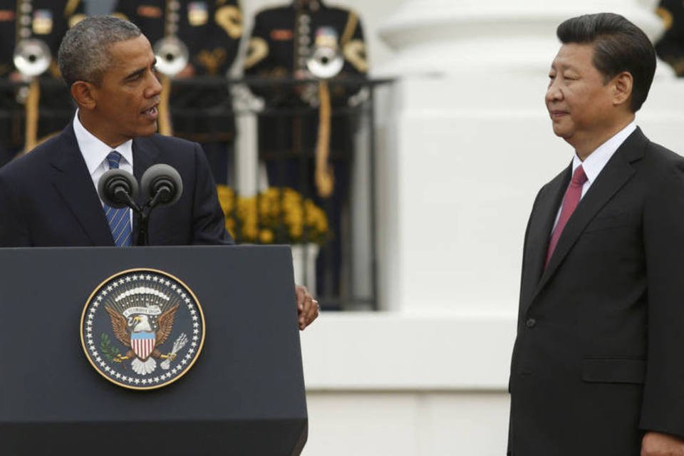 Barack Obama recebe presidente chinês na Casa Branca